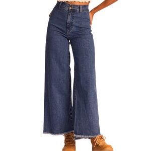 Billabong Women's Blue Flare & Wide Leg Jeans